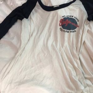 Pac Sun long sleeve shirt with California logo